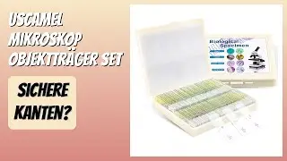 BEWERTUNG (2026): USCAMEL Mikroskop Objekttr&auml;ger Set. Infos
