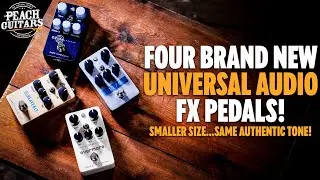 Smaller Size...Same Authentic Tone! | Let's Test Universal Audio's Brand New FX Pedals