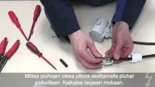 3 Yksivaiheisen jatkojohdon teko