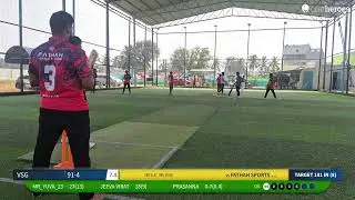 FATHAH SPORTS ZONE vs VSG live cricket match | Peaky Thrillers 3rd Year Anniversary Tournament  liv