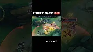 MARTIS FEARLESS GAMEPLAY 😱 |SHORTS| #mlbb#shorts#feed#subscribe#support#