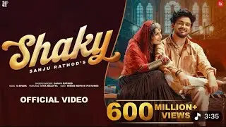 Shaky ( Official #video ) Sanju Rathod ft. Isha Malviya | G-Spark | New #marathi Songs 2025