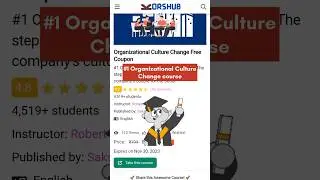 Organizational Culture Change Free Coupon #organizationalculture #organizationalchange #business