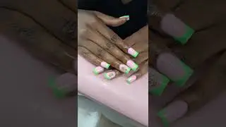 💚💗 #atlnailtech #fyp #nailsbyme #nails #fy