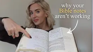 What I Write in My Bible to Actually Remember What I Read