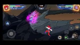 Goku super saiyan god vs lord beerus # ultimate battle gameplay # super stickman saiyan fighting 