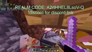 REALM CODE MINECRAFT SURVIVAL (ANYONE CAN JOIN)