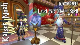 Wizard101 - Level 58 Storm Spell Quest