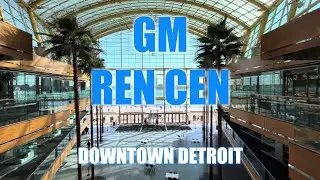 GM RenCen | Downtown Detroit, Michigan [4K]
