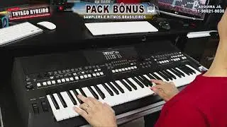 ✔RITMO SAMBA LENTO 🎹PACK B&Ocirc;NUS 2021 YAMAHA LINHA70/75/SX By Thyago Rybeiro