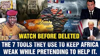 The 7 Tools They Use to Keep Africa Weak while pretending to help it.