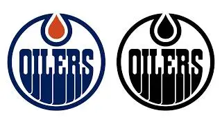 Edmonton Oilers Logo SVG | NHL Hockey Team Vector Cricut Silhouette