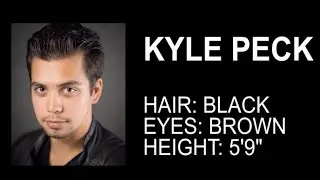 Kyle Peck - Acting Demo Reel (June 2020)