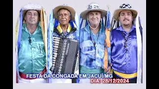Congada 2024 em Jacu&iacute;/MG - Terno Izidoro no dia 28