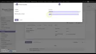 How to use Manufacturing Module in Odoo 10