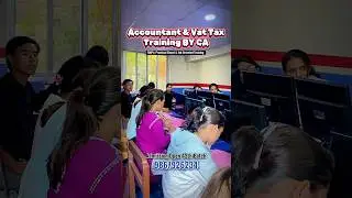 📊 Accountant & VAT-Tax Training (By CA) 100% Practical | Job-Oriented🎓 43rd Batch #vattaxtraining