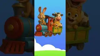Rabbit Cat Cow Train Parade