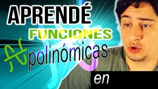 🔵 𝓯𝓾𝓷𝓬𝓲𝓸𝓷𝓮𝓼 POLINÓMICAS o POLINOMIALES | Ceros | Gráficas | Comportamiento extremo