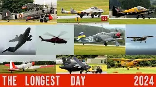 The Longest Day 2024 - Video of Classic Aircraft at Cotswold Airport