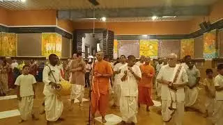 Evening Gaura Arati Kirtana by Cittahari Prabhu @iskcon salem