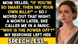 Mom Yelled, 'If You&rsquo;re So Smart, Then Pay Your Own Bills!' &mdash; So I