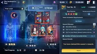 400K+ TP GAP | Trials LV.6 - Architect's Test No. 10  w/ def pen | Solo Leveling: Arise