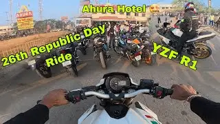 26TH REPUBLIC DAY RIDE | AHURA HOTEL | PART 1 | #ahura #beneli600i
