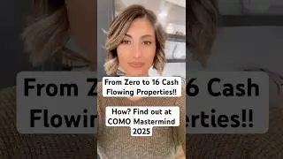 From 0 to 16 Cash Flowing properties!! Learn how! #realestate #investment