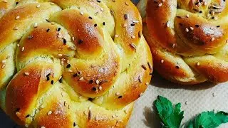 خبز مبسس فاوح و بنين بش تزين طاولة رمضان