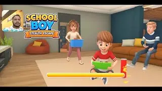 School Boy Stealth Escape Game Full Gameplay Walkthrough Offline Game