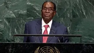 Mugabe speaks peace, freedom and return of 