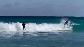 Surfing in Boca Raton