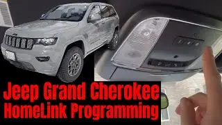 Программирование Jeep Grand Cherokee (WK2) HomeLink