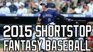 Fantasy Baseball 2015 - Shortstop Rankings and Projections