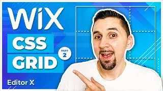 Wix Editor X Tutorial: How to Design the Grid - Part 2/3