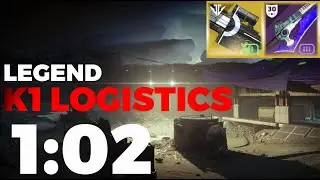 Legend K1 Logistics Speedrun in 1:02 (Season of the Risen) [Destiny 2]