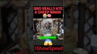 IShowSpeed Ate a Sheep Brain in Mongolia?! 😱💀🧠 #ishowspeed #shorts #youtubeshorts #trending #funny
