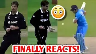 FINALLY Ferguson Reacts to MS Dhoni 2019 WC Semi-Final LEAVE! 😳| India Vs New Zealand Cricket News