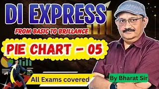 DI Expree Class Pie chart - 05 | #piechart #datainterpretation #ibpsclerk #sbi #sbipo #ibps #ibpspo