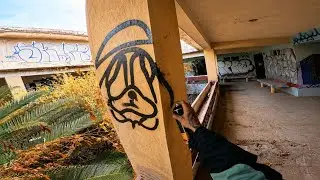 HICE GRAFFITI EN UN HOTEL ABANDONADO HABÍA GENTE ADENTRO MISSION 45