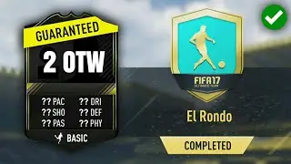 Scr El Rondo (2 OTW) w/Giovanni Attardi [FIFA 17 COMPANION]