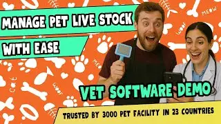 Get Easy Pet Facility Software | LIVE STOCK MANAGEMENT SOFTWARE DEMO 🖥️🐕🐾