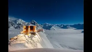 Шале Дона Шелдона на Аляске. Национальный парк Денали (Sheldon Chalet in Alaska. Denali Nat. Park)