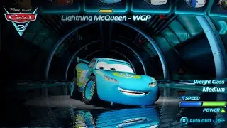 Cars 2 Deluxe - Allinol Lightning Mcqueen (WGP) - Custom Squad Series