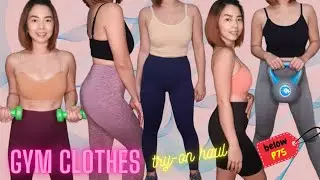 GYM OUTFITS TRY-ON HAUL | SHOPEE
