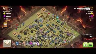 War me 12th ki army leke 18th par hamla kar diya 🎉🎉😆🥳🦾50 +1 star ⭐ #clashofclans 