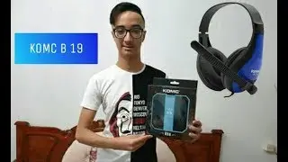 أفضل سماعة جيمنج سعر مقابل آداء (رخيصة و ممتازة) 🎧🔥 KOMC B19 usb stereo HEADPHONE Unboxing