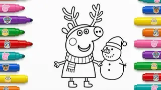 Peppa Pig Character Art | Drawing and Sketch Tutorial for Kids