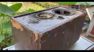 Восстановление старых сломанных динамиков - восстановление колонки