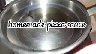 homemade pizza sauce recipe 10mint recipe by kitchen with sehrish